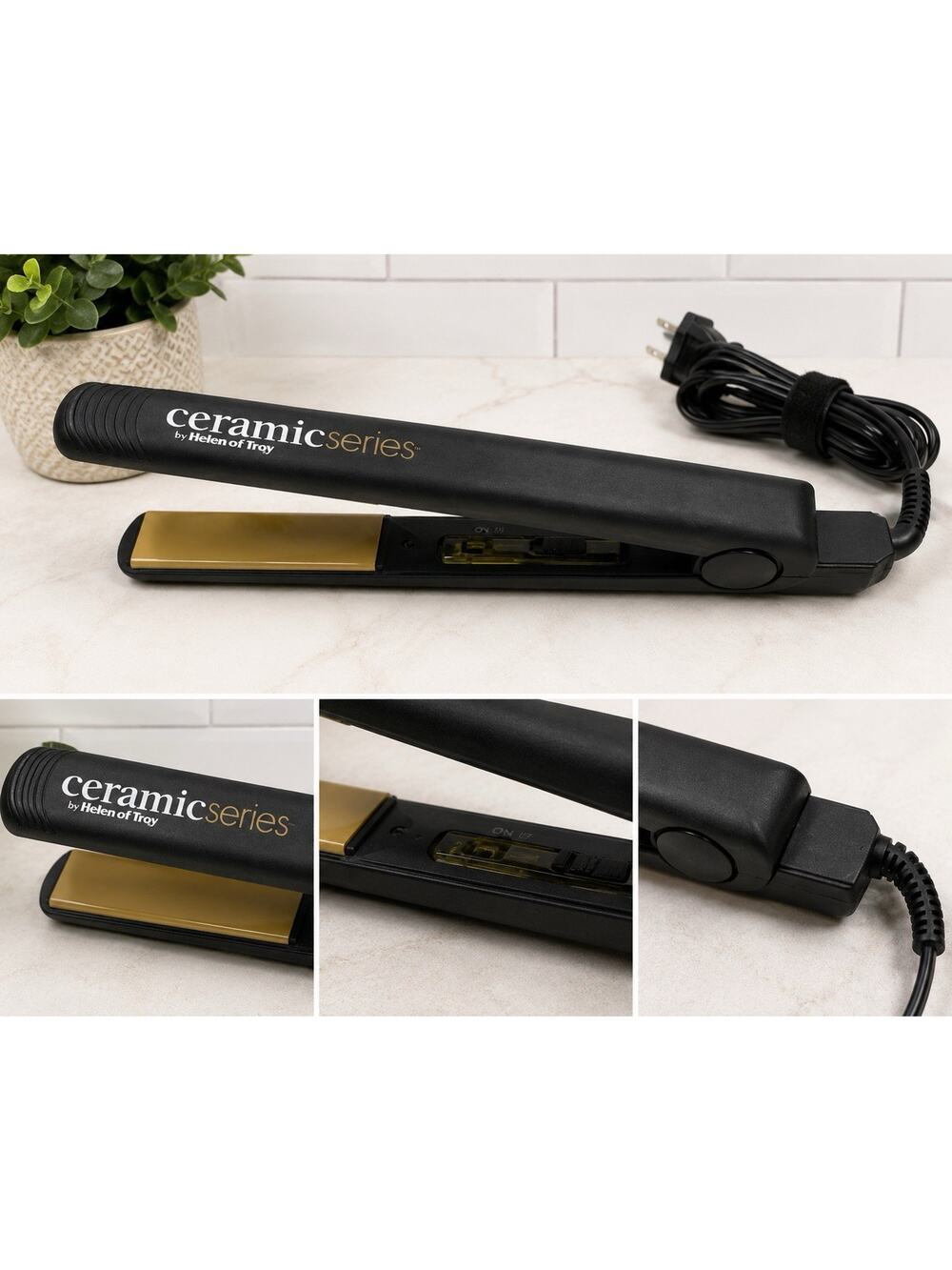 Ceramic Series by Helen of Troy Hair Straightener Flat Iron Tested Works